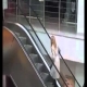 Blond Woman Walking Up an...